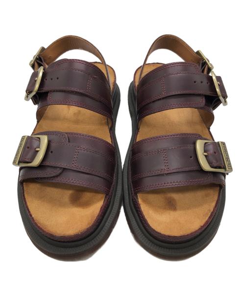 Dr.Martens（ドクターマーチン）Dr.Martens (ドクターマーチン) SAN TWO STRAP サンダル ブラウン サイズ:SIZE UK7の古着・服飾アイテム