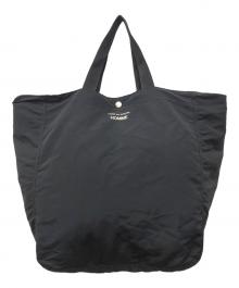COMME des GARCONS HOMME（コムデギャルソン オム）の古着「コットンナイロングログラン 2wayバッグ」｜ブラック