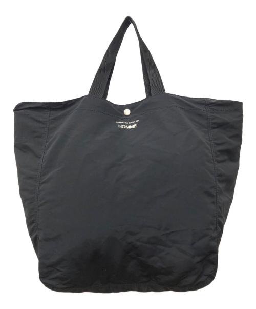COMME des GARCONS HOMME（コムデギャルソン オム）COMME des GARCONS HOMME (コムデギャルソン オム) コットンナイロングログラン 2wayバッグ ブラック サイズ:下記参照の古着・服飾アイテム