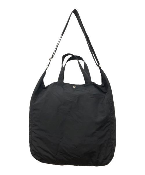 COMME des GARCONS HOMME（コムデギャルソン オム）COMME des GARCONS HOMME (コムデギャルソン オム) コットンナイロングログラン 2wayバッグ ブラック サイズ:下記参照の古着・服飾アイテム