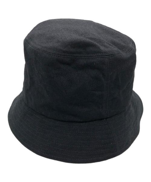 sacai（サカイ）sacai (サカイ) s Hat / Denim ブラックの古着・服飾アイテム