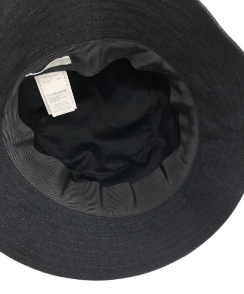 sacai（サカイ）sacai (サカイ) s Hat / Denim ブラックの古着・服飾アイテム