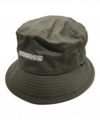 NEIGHBORHOODネイバーフッド）の古着「LOGO BUCKET HAT」｜グリーン