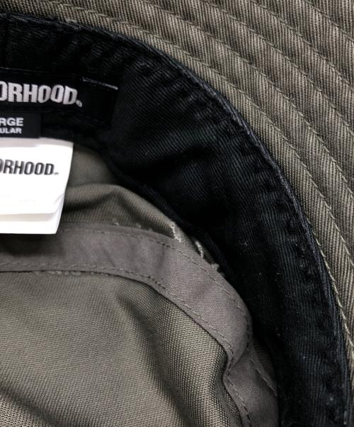 NEIGHBORHOOD（ネイバーフッド）NEIGHBORHOOD (ネイバーフッド) LOGO BUCKET HAT グリーン サイズ:Lの古着・服飾アイテム