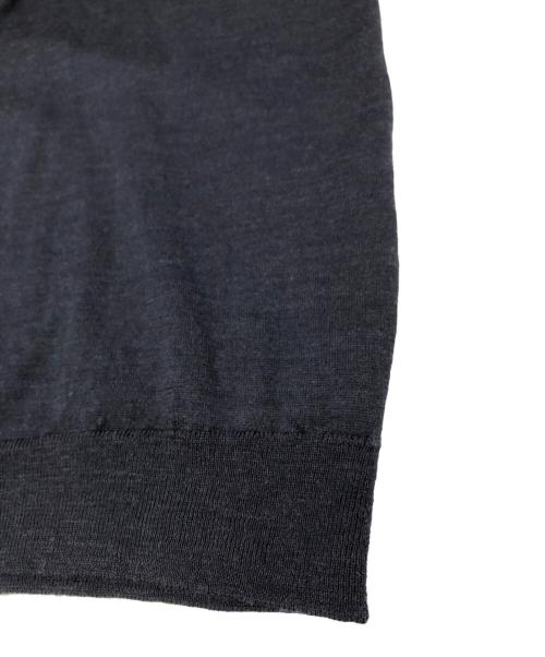 JOHN SMEDLEY（ジョンスメドレー）JOHN SMEDLEY (ジョンスメドレー) UNITED ARROWS (ユナイテッドアローズ) ニットポロシャツ ネイビー サイズ:Lの古着・服飾アイテム