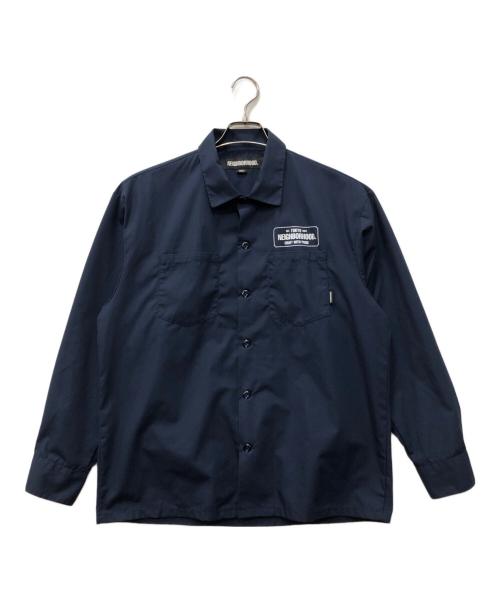 NEIGHBORHOOD（ネイバーフッド）NEIGHBORHOOD (ネイバーフッド) CLASSIC WORK SHIRT LS ネイビー サイズ:Sの古着・服飾アイテム