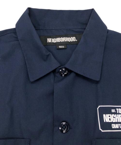 NEIGHBORHOOD（ネイバーフッド）NEIGHBORHOOD (ネイバーフッド) CLASSIC WORK SHIRT LS ネイビー サイズ:Sの古着・服飾アイテム