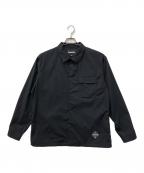 NEIGHBORHOODネイバーフッド）の古着「MULTIFUNCTIONAL SHIRT LS」｜ブラック