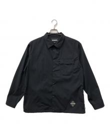 NEIGHBORHOOD（ネイバーフッド）の古着「MULTIFUNCTIONAL SHIRT LS」｜ブラック