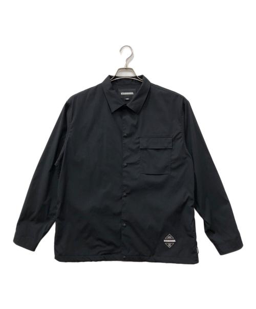NEIGHBORHOOD（ネイバーフッド）NEIGHBORHOOD (ネイバーフッド) MULTIFUNCTIONAL SHIRT LS ブラック サイズ:Lの古着・服飾アイテム