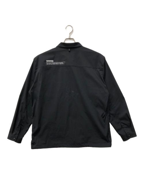 NEIGHBORHOOD（ネイバーフッド）NEIGHBORHOOD (ネイバーフッド) MULTIFUNCTIONAL SHIRT LS ブラック サイズ:Lの古着・服飾アイテム
