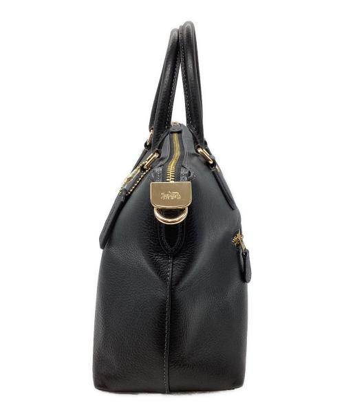 COACH（コーチ）COACH (コーチ) ジョージア サッチェル ショルダー 2WAYバッグ ブラックの古着・服飾アイテム