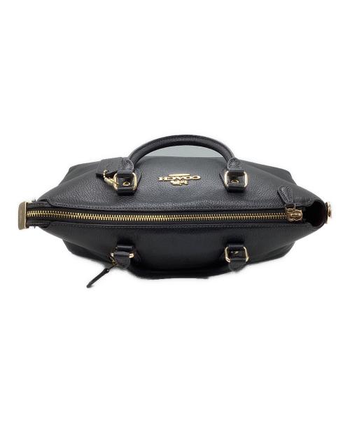 COACH（コーチ）COACH (コーチ) ジョージア サッチェル ショルダー 2WAYバッグ ブラックの古着・服飾アイテム