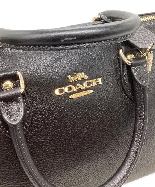 COACH（コーチ）COACH (コーチ) ジョージア サッチェル ショルダー 2WAYバッグ ブラックの古着・服飾アイテム