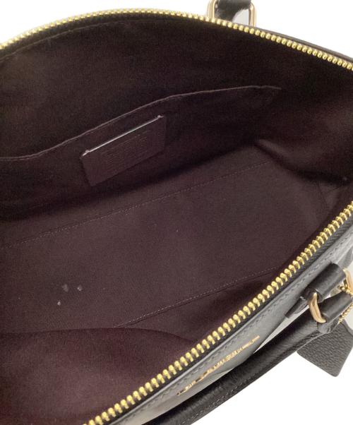 COACH（コーチ）COACH (コーチ) ジョージア サッチェル ショルダー 2WAYバッグ ブラックの古着・服飾アイテム