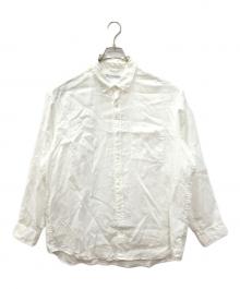 journal standard luxe（ジャーナルスタンダード ラックス）の古着「Tabbyリネン Plainシャツ」｜ホワイト
