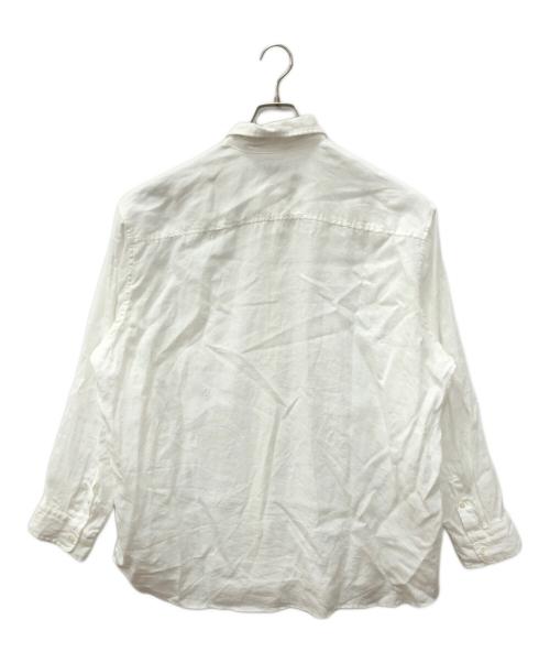 journal standard luxe（ジャーナルスタンダード ラックス）journal standard luxe (ジャーナルスタンダード ラックス) Tabbyリネン Plainシャツ ホワイト サイズ:SIZE FREEの古着・服飾アイテム