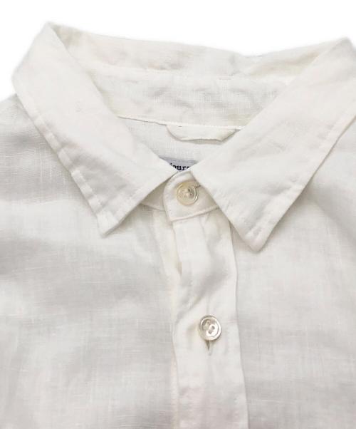 journal standard luxe（ジャーナルスタンダード ラックス）journal standard luxe (ジャーナルスタンダード ラックス) Tabbyリネン Plainシャツ ホワイト サイズ:SIZE FREEの古着・服飾アイテム