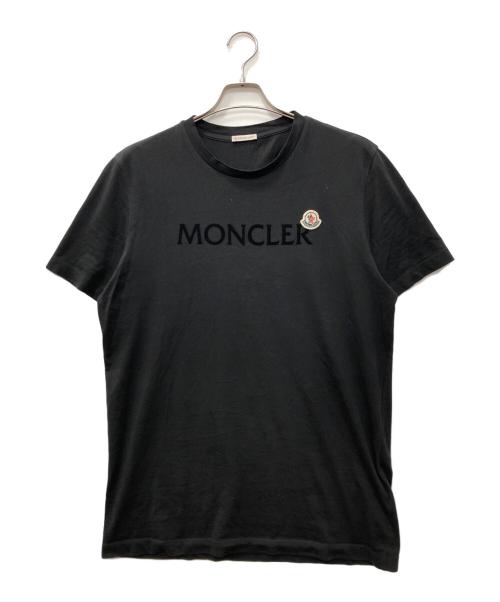 MONCLER（モンクレール）MONCLER (モンクレール) SS T-SHIRT ブラック サイズ:Lの古着・服飾アイテム