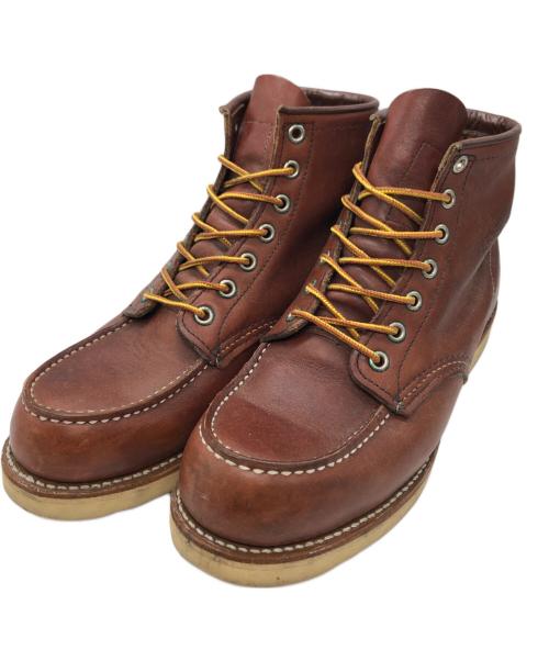 RED WING（レッドウィング）RED WING (レッドウィング) アイリッシュセッター モックトゥワークブーツ ブラウン サイズ:USA 7 1/2の古着・服飾アイテム
