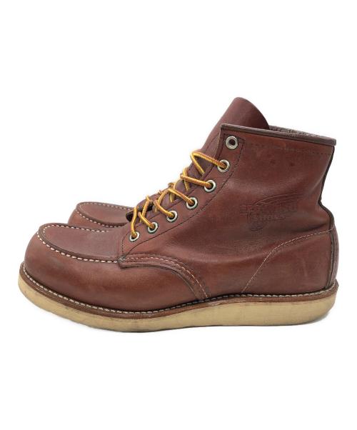 RED WING（レッドウィング）RED WING (レッドウィング) アイリッシュセッター モックトゥワークブーツ ブラウン サイズ:USA 7 1/2の古着・服飾アイテム