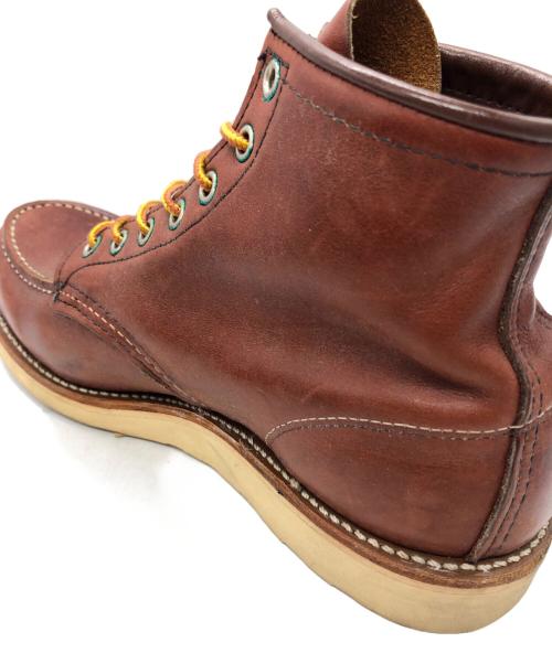 RED WING（レッドウィング）RED WING (レッドウィング) アイリッシュセッター モックトゥワークブーツ ブラウン サイズ:USA 7 1/2の古着・服飾アイテム