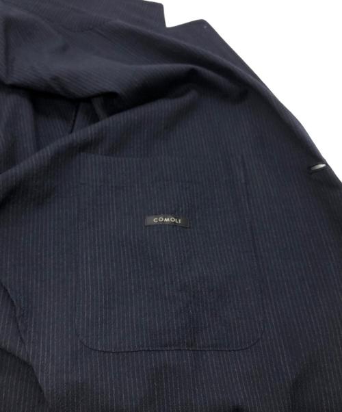 COMOLI（コモリ）COMOLI (コモリ) テーラードジャケット/ウール ジャケット ネイビー サイズ:SIZE Lの古着・服飾アイテム