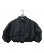 CLANEクラネ）の古着「DAD SHORT BALLOON BLOUSON」｜ブラック
