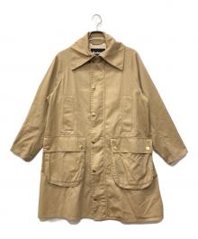 Barbour（バブアー）の古着「ステンカラーコート」｜ベージュ