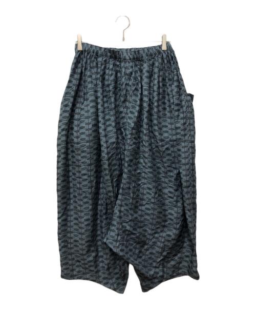 COMME des GARCONS COMME des GARCONS（コムデギャルソン コムデギャルソン）COMME des GARCONS COMME des GARCONS (コムデギャルソン コムデギャルソン) シルク混サルエルパンツ ネイビー サイズ:SIZE Ⅿの古着・服飾アイテム