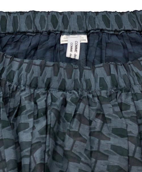 COMME des GARCONS COMME des GARCONS（コムデギャルソン コムデギャルソン）COMME des GARCONS COMME des GARCONS (コムデギャルソン コムデギャルソン) シルク混サルエルパンツ ネイビー サイズ:SIZE Ⅿの古着・服飾アイテム