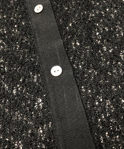theory luxe（セオリーリュクス）theory luxe (セオリーリュクス) シアーレースカーディガン ブラック サイズ:38の古着・服飾アイテム