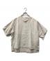 45R（フォーティファイブ・アール）の古着「リネンの908VネックTシャツ」｜アイボリー