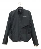 Peak Performanceピーク・パフォーマンス）の古着「M WINDBLOCK STRETCH JACKET」｜グレー×ブラック