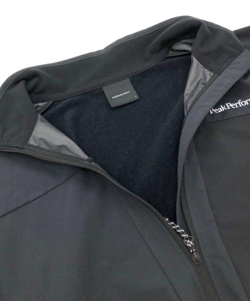 Peak Performance（ピーク・パフォーマンス）Peak Performance (ピーク・パフォーマンス) M WINDBLOCK STRETCH JACKET グレー×ブラック サイズ:Lの古着・服飾アイテム