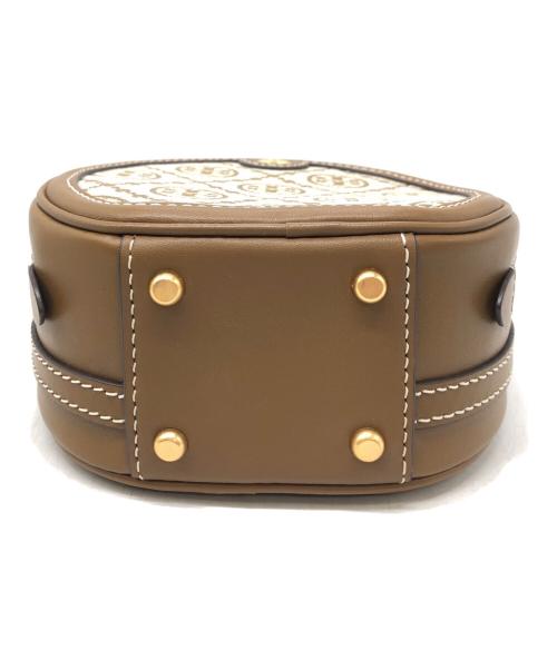 TORY BURCH（トリーバーチ）TORY BURCH (トリーバーチ) Tモノグラムジャガードムーンバッグ ベージュ サイズ:下記参照の古着・服飾アイテム