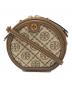 TORY BURCH（トリーバーチ）の古着「Tモノグラムジャガードムーンバッグ」｜ベージュ