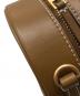 中古・古着 TORY BURCH (トリーバーチ) Tモノグラムジャガードムーンバッグ ベージュ サイズ:下記参照：12000円