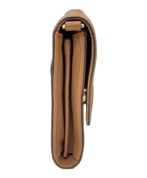TORY BURCH（トリーバーチ）TORY BURCH (トリーバーチ) チェーンショルダーバッグ ブラウンの古着・服飾アイテム
