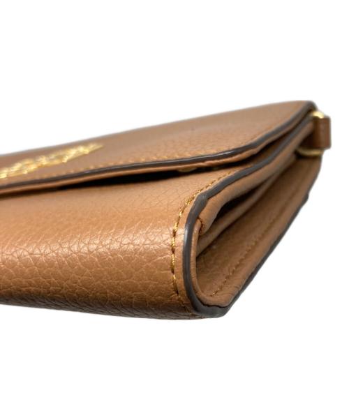 TORY BURCH（トリーバーチ）TORY BURCH (トリーバーチ) チェーンショルダーバッグ ブラウンの古着・服飾アイテム