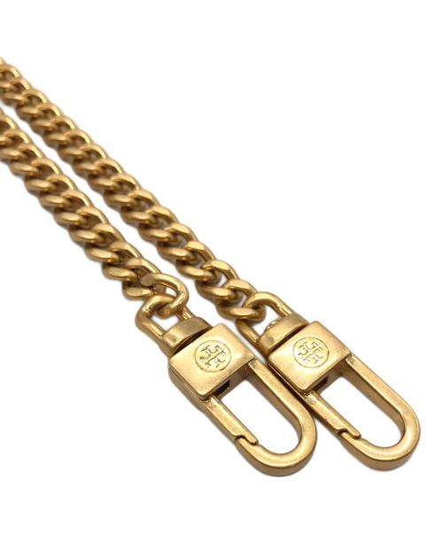 TORY BURCH（トリーバーチ）TORY BURCH (トリーバーチ) チェーンショルダーバッグ ブラウンの古着・服飾アイテム