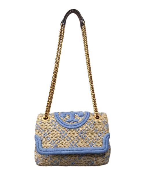 TORY BURCH（トリーバーチ）TORY BURCH (トリーバーチ) カゴチェーンショルダーバッグ ベージュ サイズ:下記参照の古着・服飾アイテム