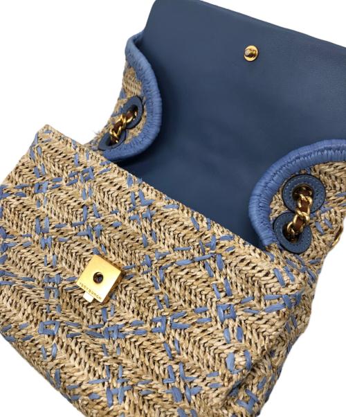 TORY BURCH（トリーバーチ）TORY BURCH (トリーバーチ) カゴチェーンショルダーバッグ ベージュ サイズ:下記参照の古着・服飾アイテム