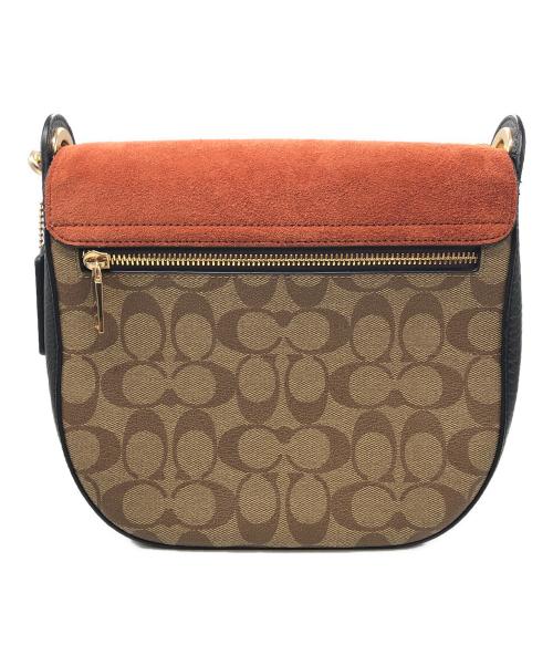 COACH（コーチ）COACH (コーチ) クリオ23 2WAYショルダーバッグ ベージュ×ブラックの古着・服飾アイテム