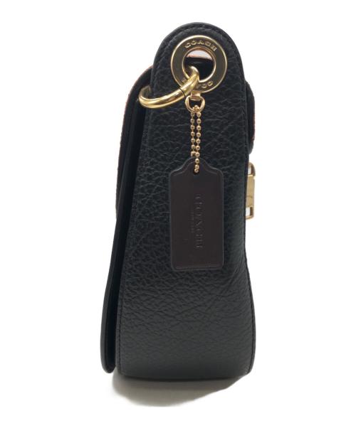 COACH（コーチ）COACH (コーチ) クリオ23 2WAYショルダーバッグ ベージュ×ブラックの古着・服飾アイテム
