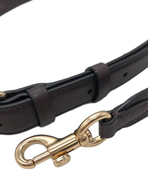 COACH（コーチ）COACH (コーチ) クリオ23 2WAYショルダーバッグ ベージュ×ブラックの古着・服飾アイテム