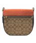 COACH (コーチ) クリオ23 2WAYショルダーバッグ ベージュ×ブラック：15000円
