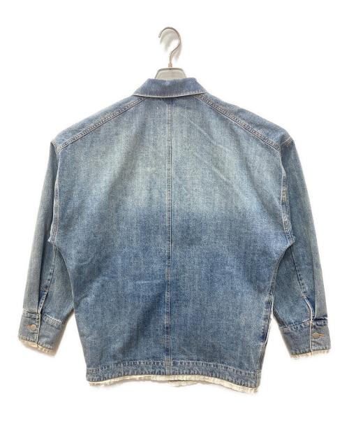 anuke（アンヌーク）anuke (アンヌーク) Denim Work Jacket ブルー サイズ:SIZE 38の古着・服飾アイテム