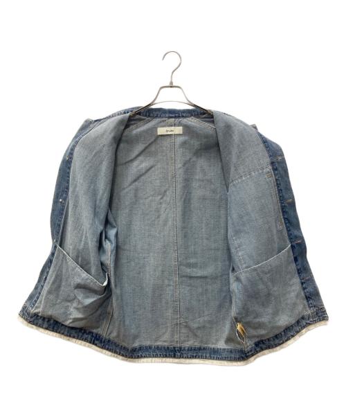 anuke（アンヌーク）anuke (アンヌーク) Denim Work Jacket ブルー サイズ:SIZE 38の古着・服飾アイテム