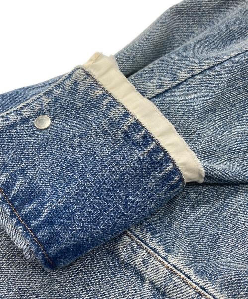 anuke（アンヌーク）anuke (アンヌーク) Denim Work Jacket ブルー サイズ:SIZE 38の古着・服飾アイテム